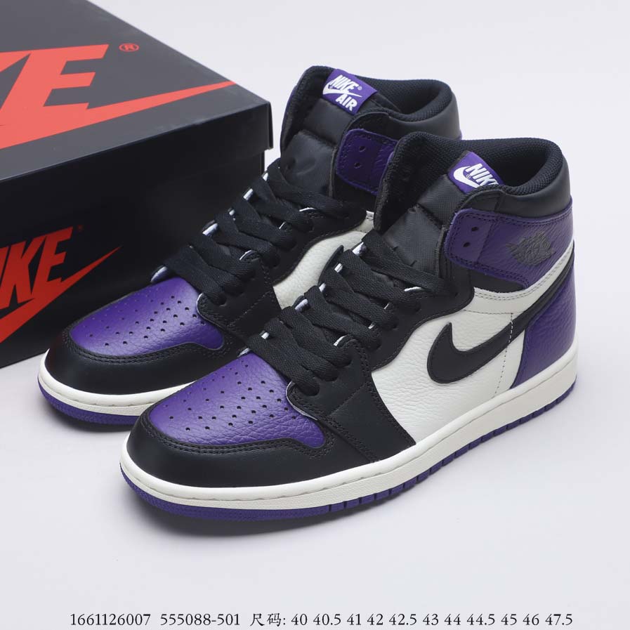 Air Jordan 1 Court Purple 555088-501