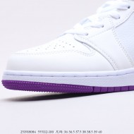 Air Jordan 1 Mid SE White Fuchsia Blast 555112-100