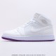 Air Jordan 1 Mid SE White Fuchsia Blast 555112-100