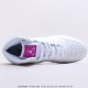 Air Jordan 1 Mid SE White Fuchsia Blast 555112-100