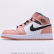 Air Jordan 1 Mid GS Pink Quartz 555112-603