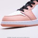 Air Jordan 1 Mid GS Pink Quartz 555112-603