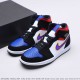 Air Jordan 1 Mid Purple White Red 852542-005