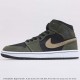 Air Jordan 1 Mid Olive Green BQ6472-030