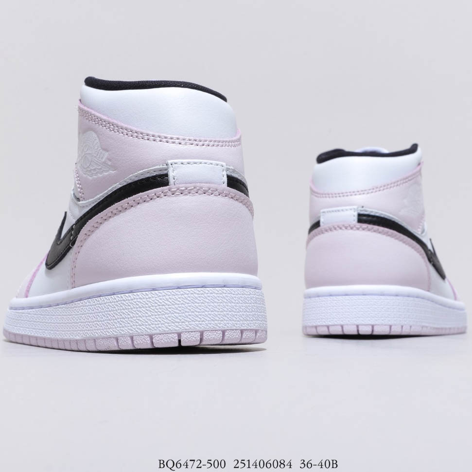 Air Jordan 1 Mid Pink Black BQ6472-500