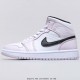 Air Jordan 1 Mid Pink Black BQ6472-500