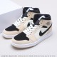 Air Jordan 1 Mid Barely Orange Black White BQ6472-800