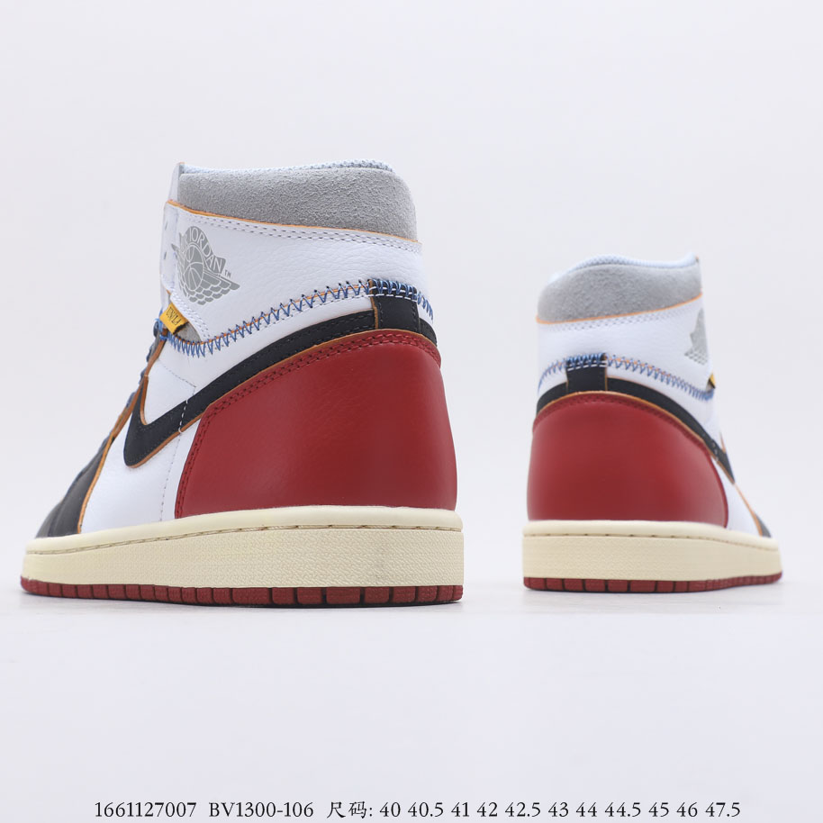 Air Jordan 1 Retro HIUnion - Black Toe BV1300 106