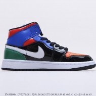 Air Jordan 1 Mid SE WMNS Multi Patent CV5276-001