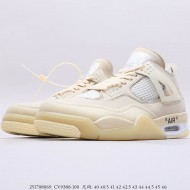 Off-White x Air Jordan 4 Sail 2020 CV9388-100