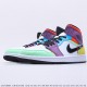 Air Jordan 1 Mid Multicolor CW1140-100