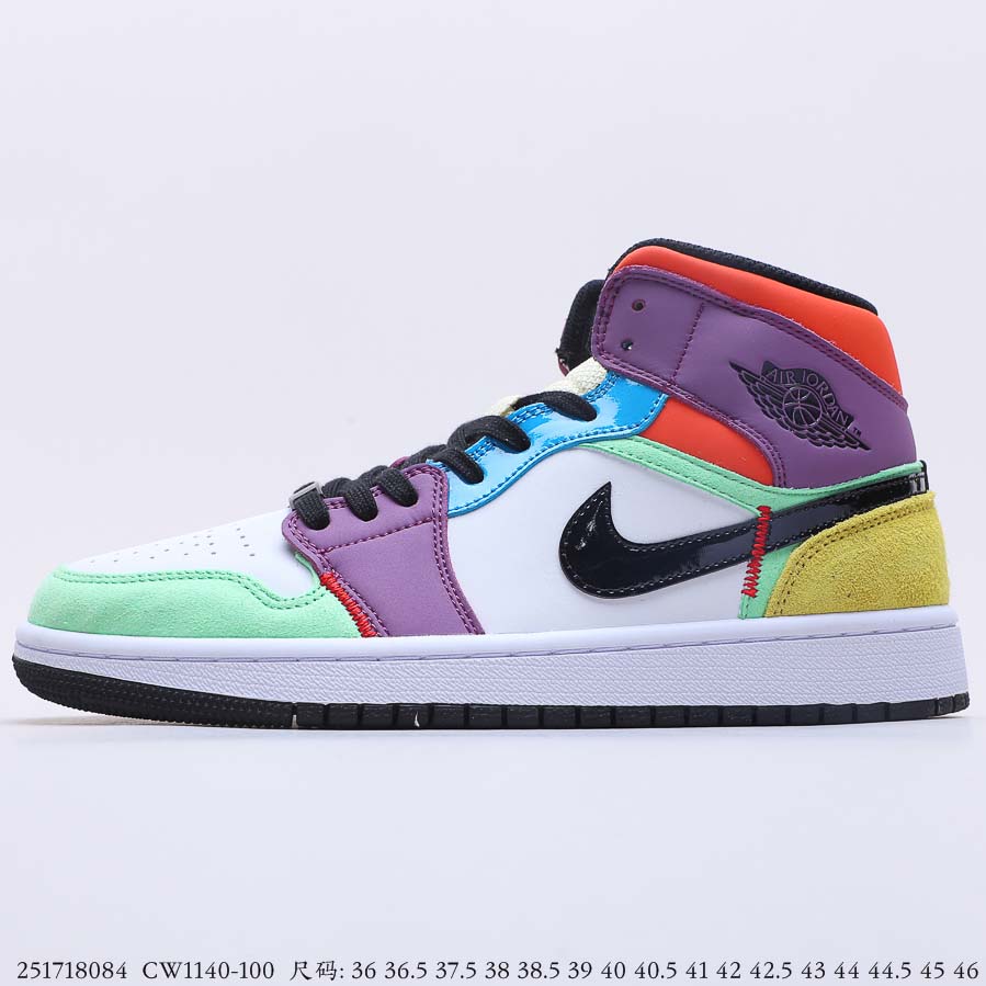 Air Jordan 1 Mid Multicolor CW1140-100