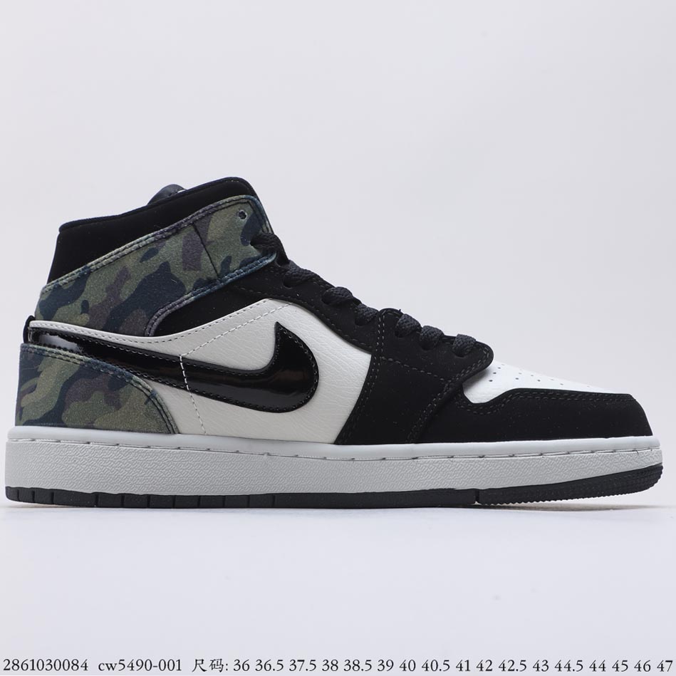 Air Jordan 1 Mid Camo CW5490-001