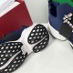 Roger Vivier Run Strass Crystal Buckle Run Sneakers in Technical Fabrics