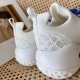 Roger Vivier Run Strass Crystal Buckle Run Sneakers in Technical Fabrics