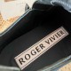 Roger Vivier Run Strass Crystal Buckle Run Sneakers in Technical Fabrics