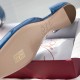 Roger Vivier Trompette D'Orsay leather ballet flats