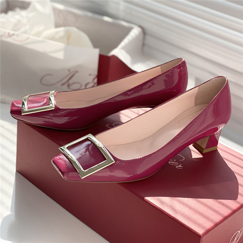 Roger Vivier Trompette 45mm patent leather pumps