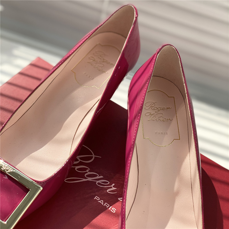 Roger Vivier Trompette 45mm patent leather pumps