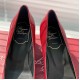 Roger Vivier Trompette 45mm patent leather pumps red