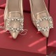 Roger Vivier Crystal Buckle 35mm Pumps