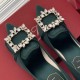 Roger Vivier Crystal Buckle 100mm Pumps