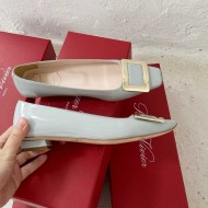 Roger Vivier Trompette Bellerine patent-leather ballet flats