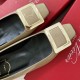 Roger Vivier Trompette Bellerine patent-leather ballet flats