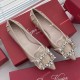 Roger Vivier Crystal Flats