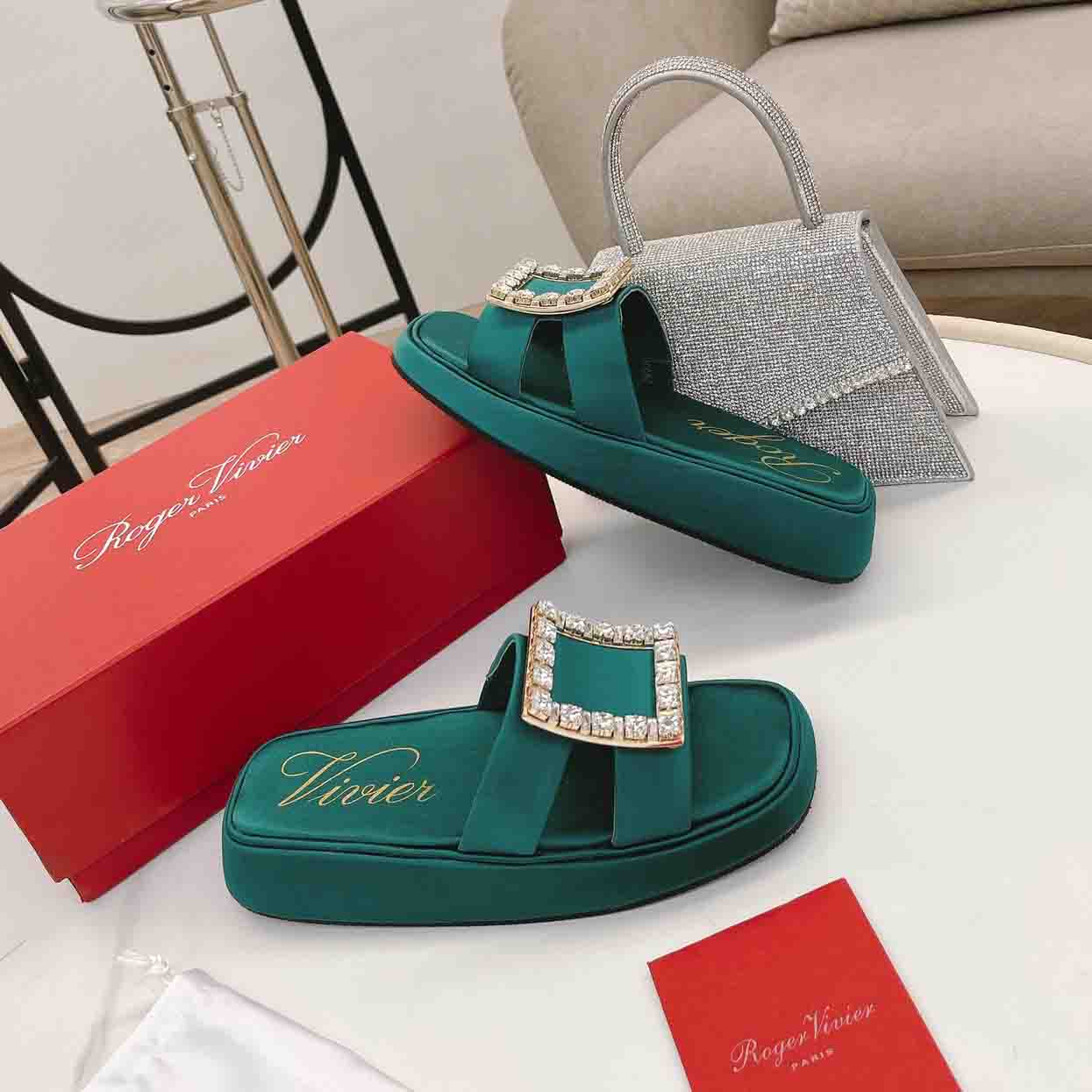 Roger Vivier slide mules