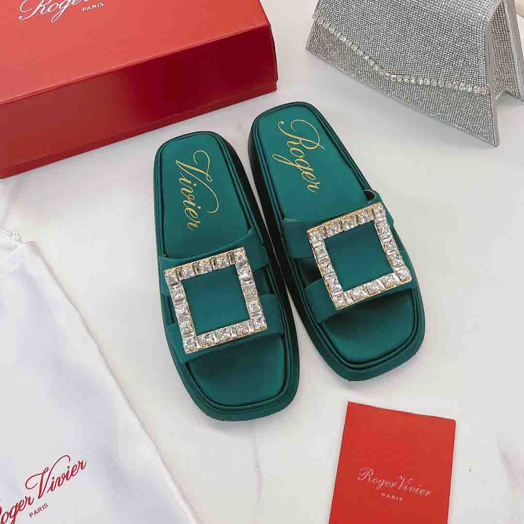 Roger Vivier slide mules