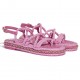 Chanel Cord Sandals Pink