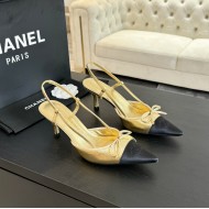 Chanel Slingback Pumps Pointed Toes #4714