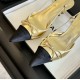 Chanel Slingback Pumps Pointed Toes #4714