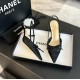 Chanel Slingback Pumps Pointed Toes #4714