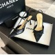 Chanel Slingback Pumps Pointed Toes #4714