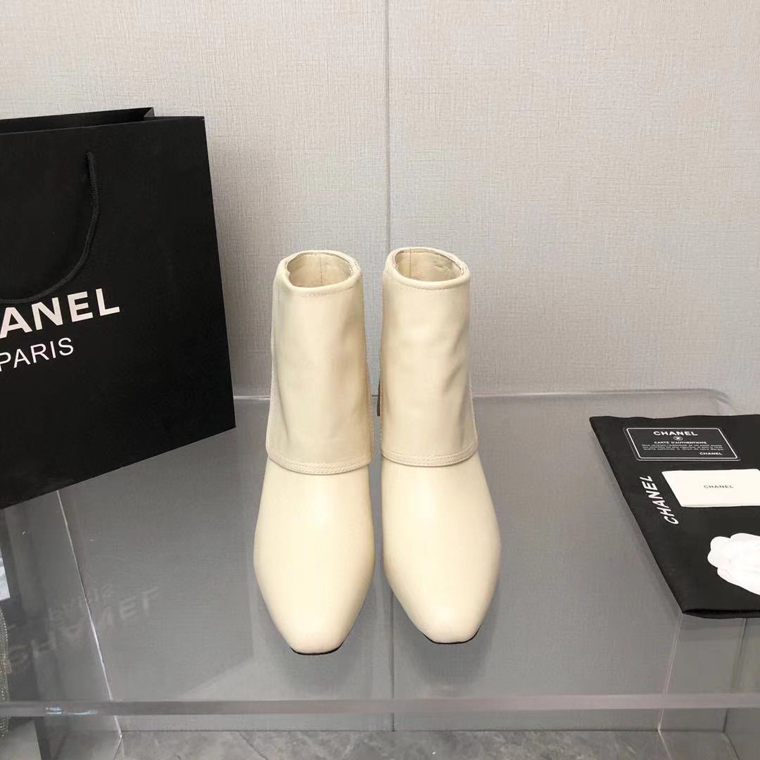 Chanel Women Boots White