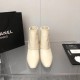 Chanel Women Boots White