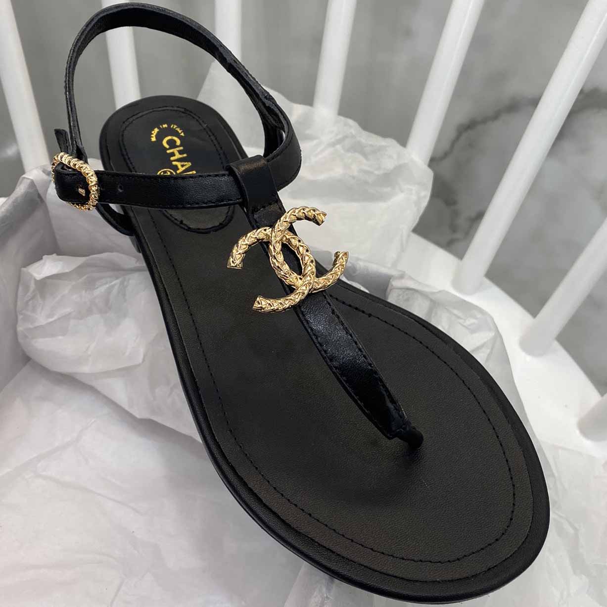 Chanel Sandals Flat