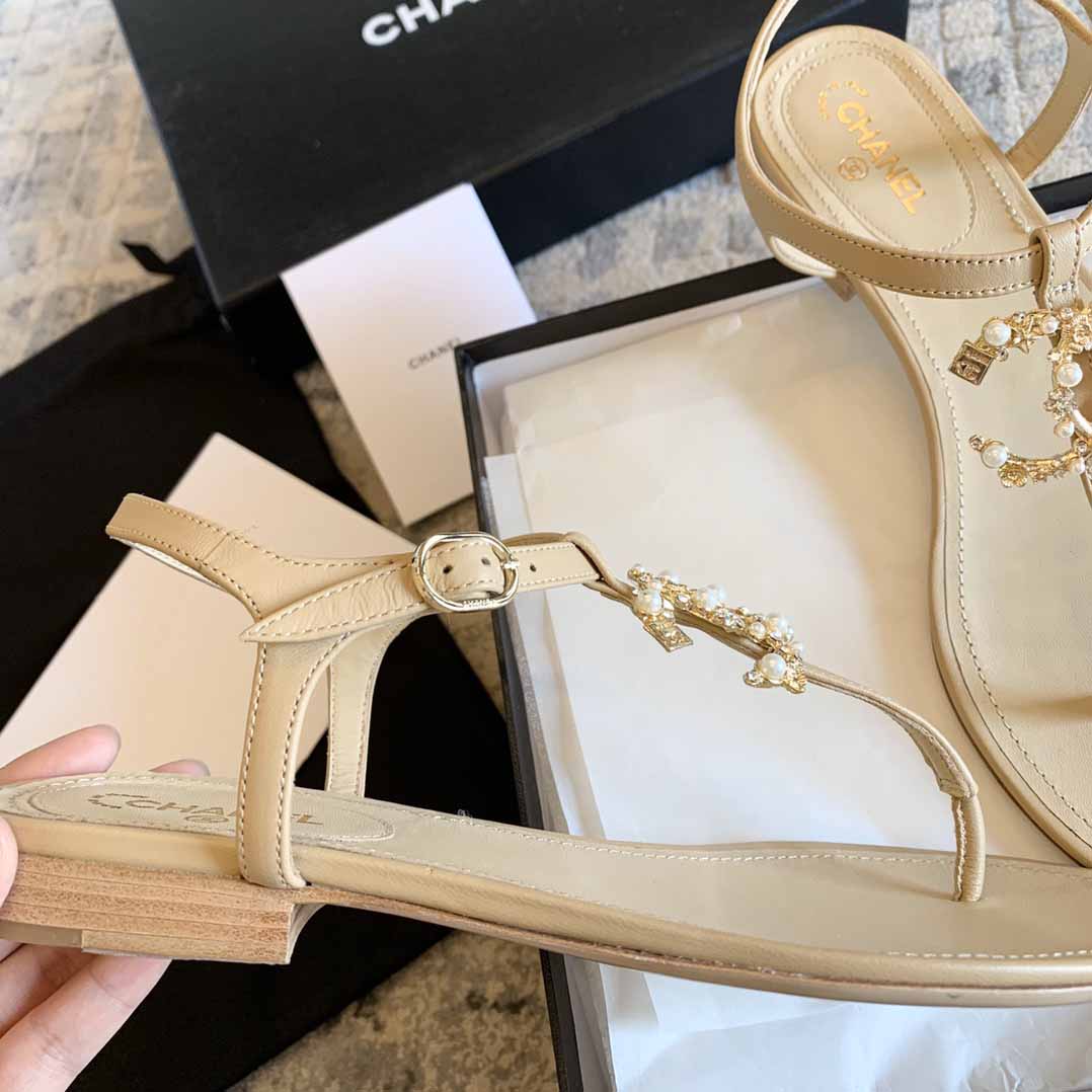 Chanel Sandals Flat