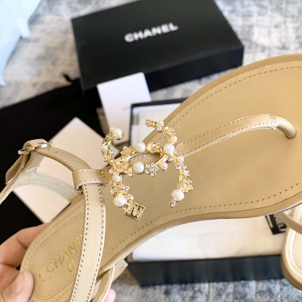 Chanel Sandals Flat