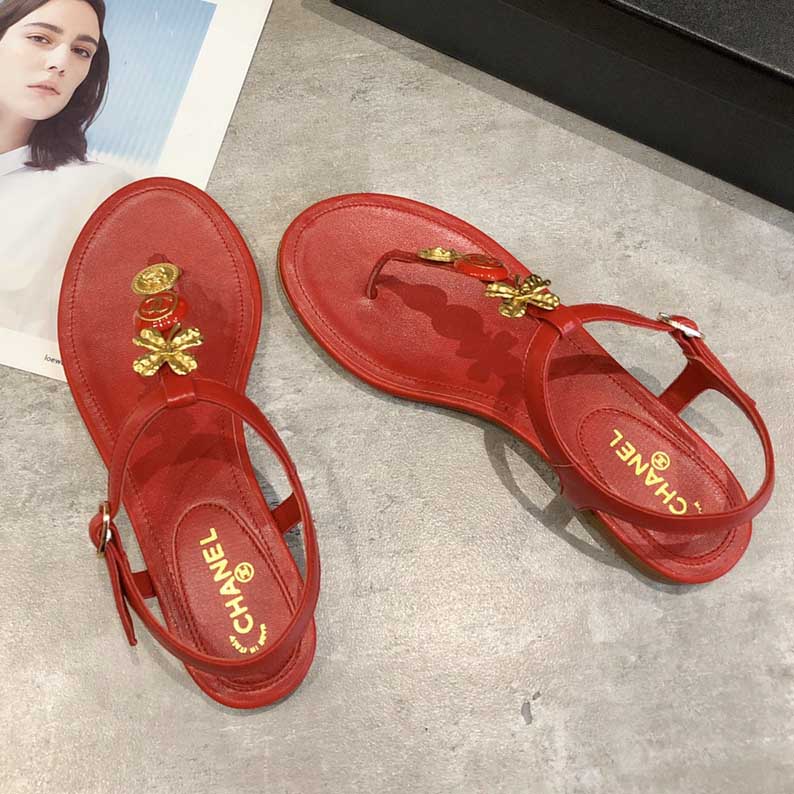 Chanel Sandals Flat