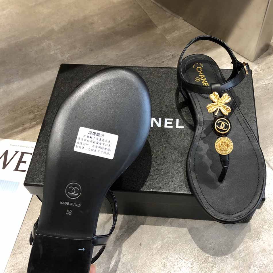 Chanel Sandals Flat