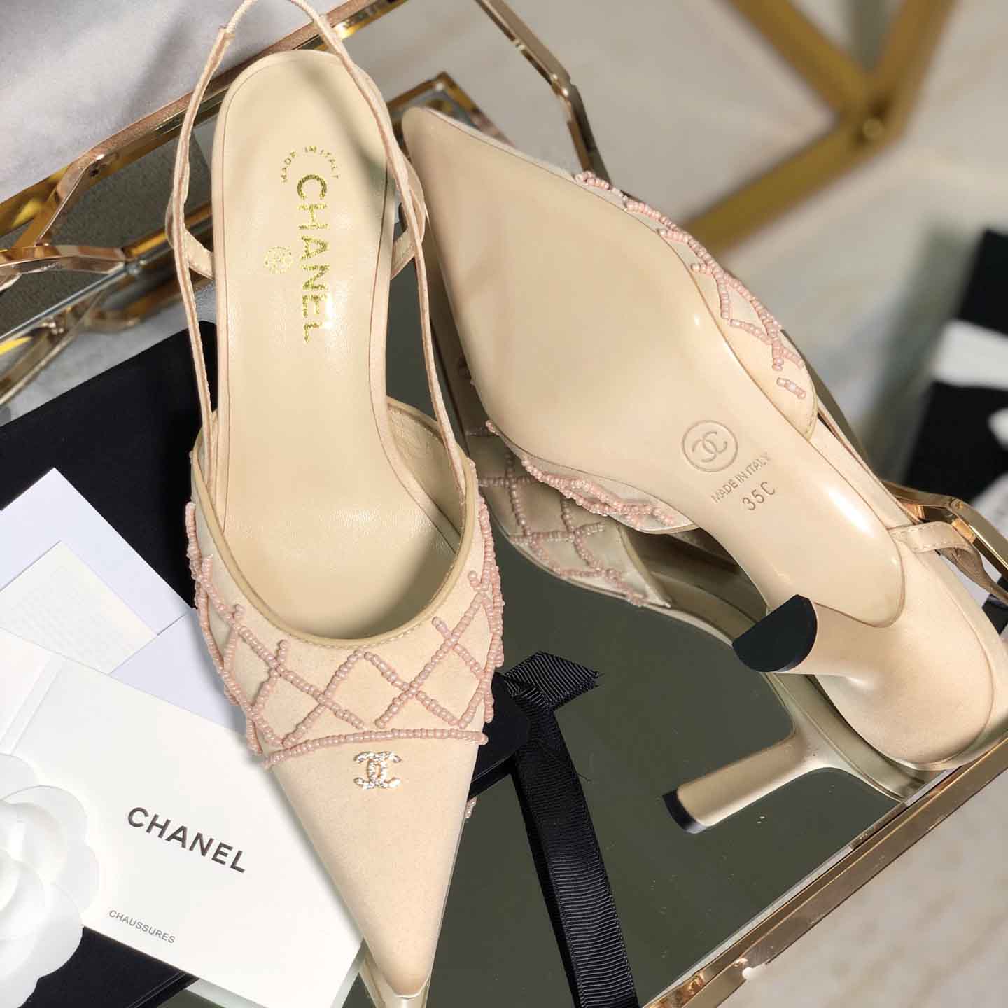 Chanel Slingback Pumps