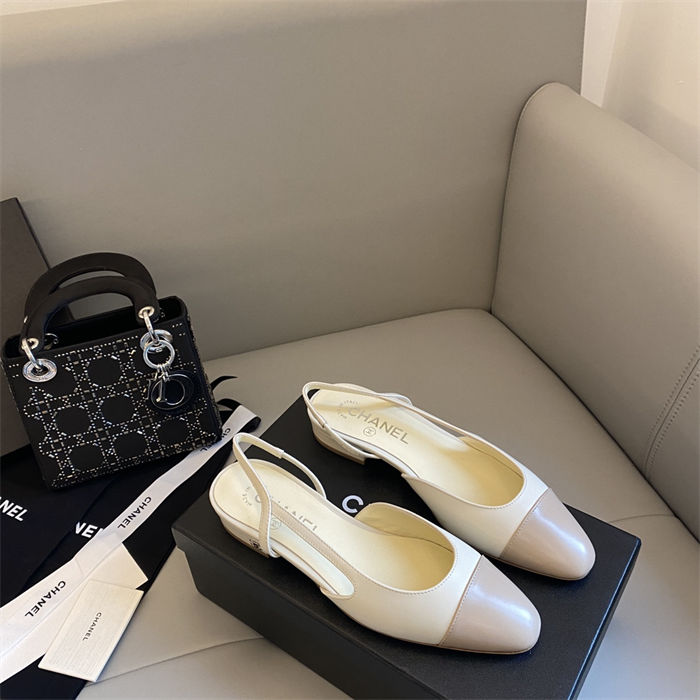 Chanel Slingback Flats G31319