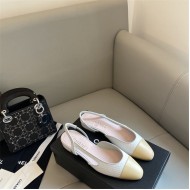 Chanel Slingback Flats G31319 Calfskin