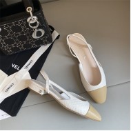 Chanel Slingback Flats G31319 Calfskin