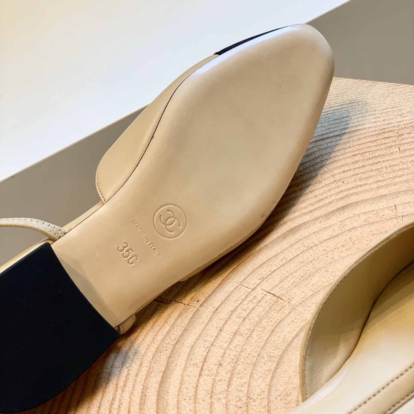 Chanel Slingback Flats G31319