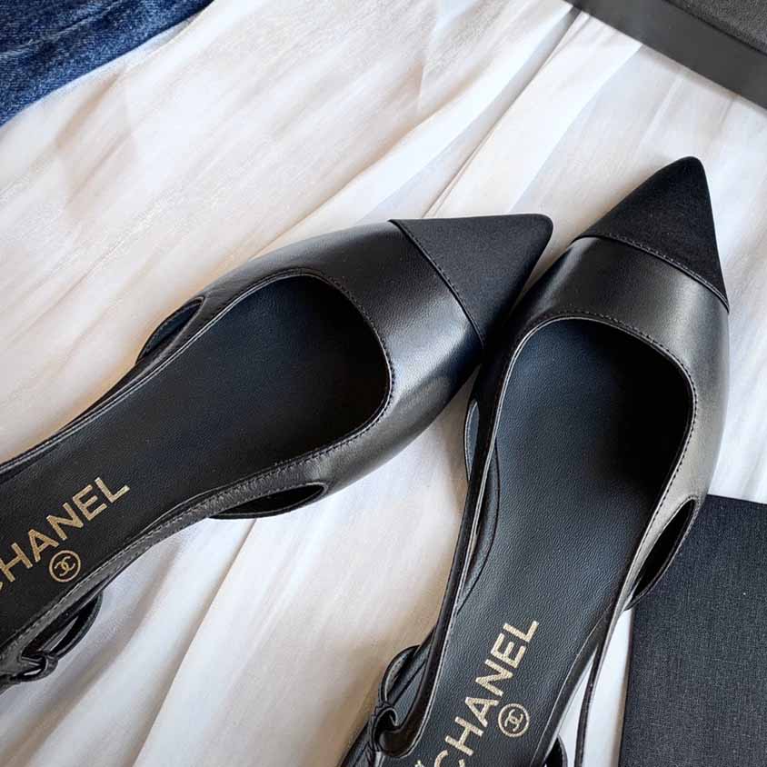 Chanel Slingback Flats