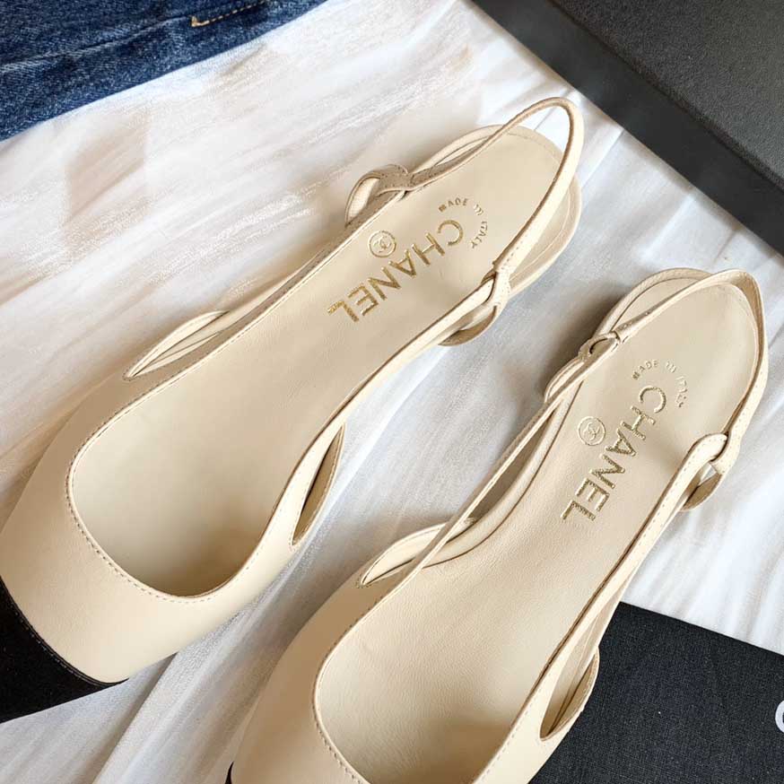 Chanel Slingback Flats